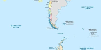 地图智利群岛